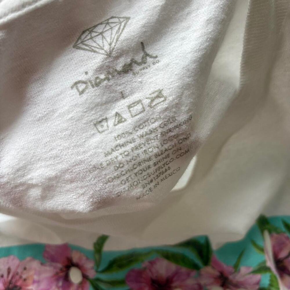 Diamond Supply Co Floral Logo Shirt - Picture 3 of 4